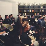 The Luxury Network UK members during presentations at the first seminar of the year